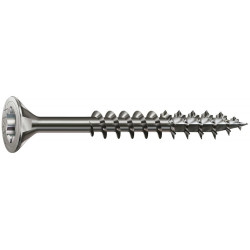 Lot De 10 Vis En Acier Inoxydable, Empreinte Torx, 5X80 Mm - SPAX