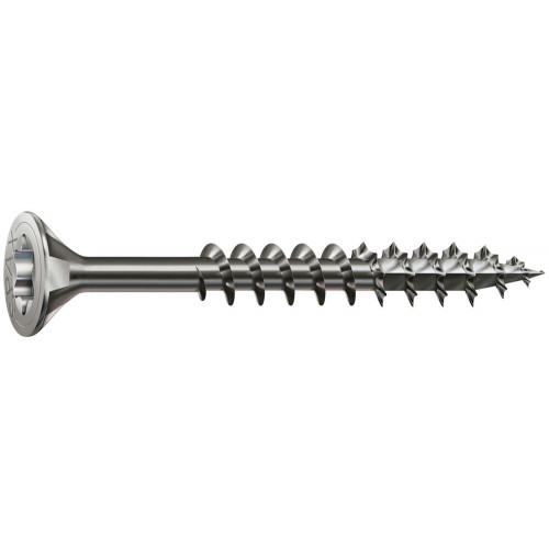 Lot De 10 Vis En Acier Inoxydable, Empreinte Torx, 5X80 Mm - SPAX