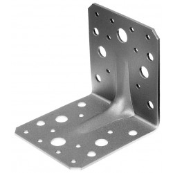 Lot de 12 equerres acier galvanise, 90x90x65 mm ALBERTS - GAH ALBERTS