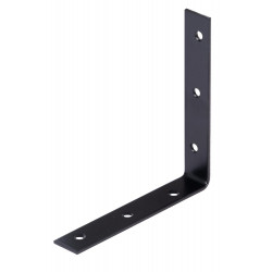 Equerre chaise acier noir 25 x 125 x 22 mm ALBERTS de marque GAH ALBERTS, référence: B9917600