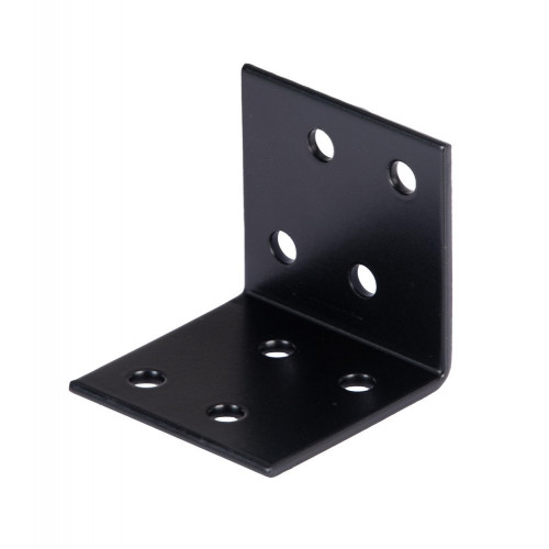 Equerre large acier noir 40 x 40 x 40 mm ALBERTS - GAH ALBERTS