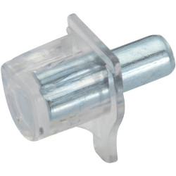 Lot De 20 Taquets À Enfoncer, Plastique Translucide, Diam.5 Mm de marque Sans marque, référence: B9918500