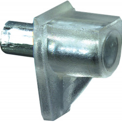 Lot De 20 Taquets À Enfoncer, Plastique Translucide, Diam.5 Mm - Sans marque