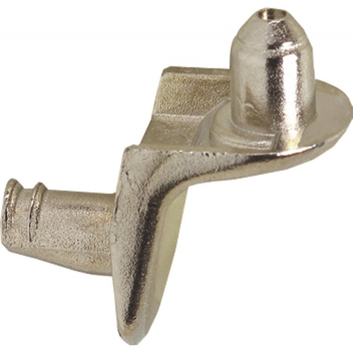 Lot de 16 taquets à enfoncer, acier gris, Diam.5 mm - Sans marque