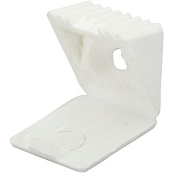 Lot De 8 Taquets À Visser, Plastique Blanc de marque Sans marque, référence: B9919400