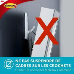 Languette resistante a l'eau assortiment 3 tailles lot de 16 - COMMAND