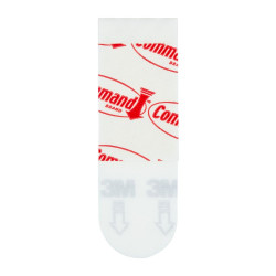 Languette poster petit modele blanc lot de 12 - COMMAND