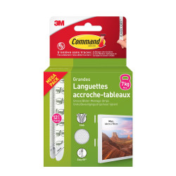 Languette accroche tableau grand modele lot de 24 de marque COMMAND, référence: B9920700