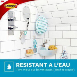 Languette resistante a l'eau petit modele lot de 16 - COMMAND