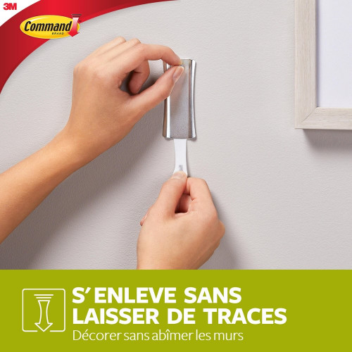 accroche cadre avec tete clou metal petit modele - COMMAND