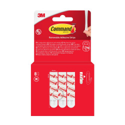Lot de 8 languettes standard moyen modèle de marque COMMAND, référence: B9921500