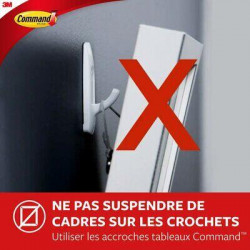 Lot de 8 languettes standard moyen modèle - COMMAND