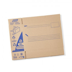 Carton d'expédition MOTTEZ, 10 l, l.12 cm x H.25 cm x p.36.5 cm de marque MOTTEZ, référence: B9922200
