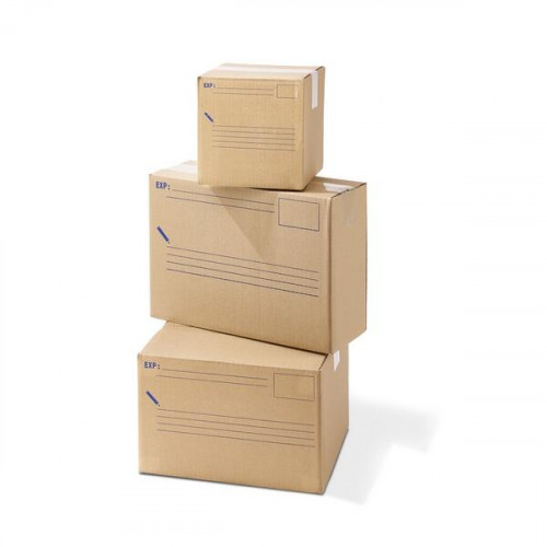 Carton d'expédition MOTTEZ, 6 l, l.18 cm x H.18 cm x p.35 cm - MOTTEZ