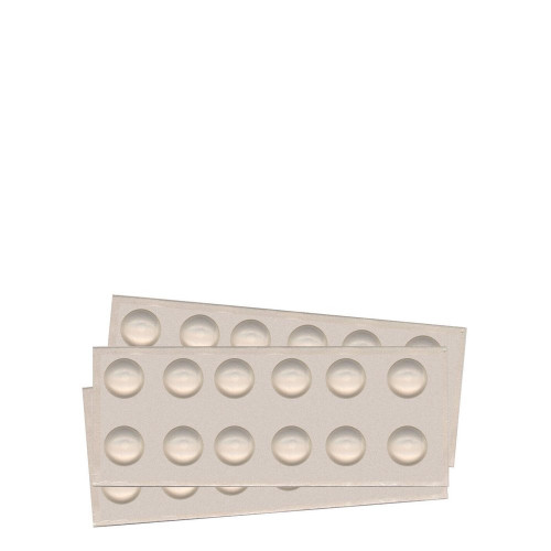 Lot de 16 butées amortissement adhésives pvc transparent SCOTCH diam.8 mm - SCOTCH