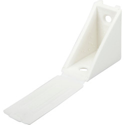 Lot De 4 Taquets À Visser, Plastique Blanc - Sans marque