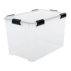 Boîte hermétique recyclée IRIS OHYAMA, 70L, H.38 x l.39 x P.59 cm de marque IRIS, référence: B9924000