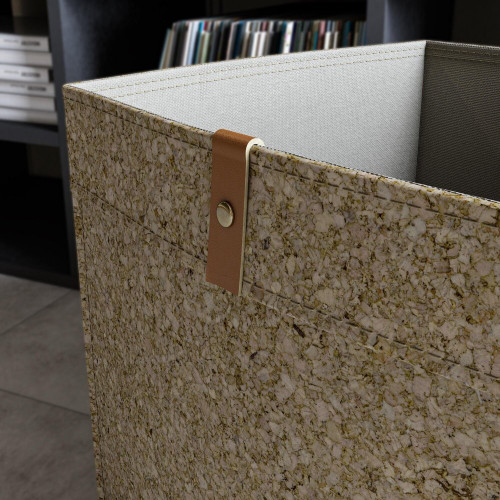 Panier L Liège Spaceo Kub Beige H.31 X L.31 X P.31 Cm - BOX & BEYOND