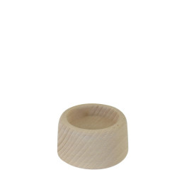 Réhausse bois H.45 x Diam.77 mm BAR PLUS pour pied diamètre maxi 62mm de marque BAR PLUS, référence: B9925000