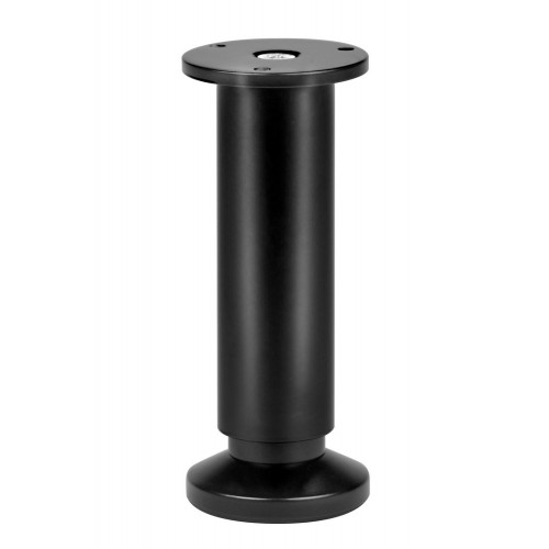Pied de meuble Cime, noir, diamètre 3.8 cm x hauteur 15 cm - Cime