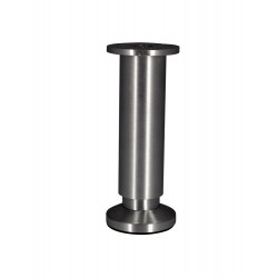 Pied de meuble CIME, chromé, diamètre 3.8 cm x hauteur réglable de 15 à 17 cm de marque Cime, référence: B9926100