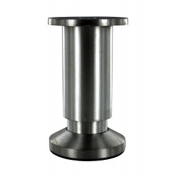 Pied de meuble CIME, chromé, diamètre 3.8 cm x hauteur réglable de 12 à 14 cm de marque Cime, référence: B9927000