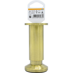 Pied de meuble CIME réglable rond, aluminium or produit sans finition Ht. max 14 de marque Cime, référence: B9927100