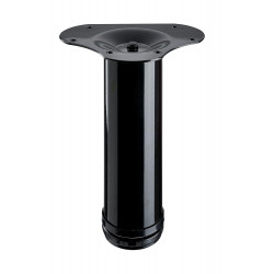 Pied de meuble Hettich, noir, dia 6 cm x hauteur réglable de 20 à 23 cm de marque HETTICH, référence: B9927200