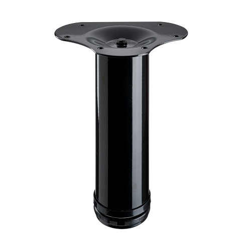 Pied de meuble Hettich, noir, dia 6 cm x hauteur réglable de 20 à 23 cm - HETTICH