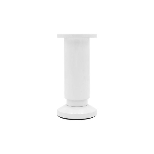 Pied de meuble CIME réglable rond, aluminium blanc produit sans finition Ht. max - Cime