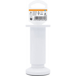 Pied de meuble CIME réglable rond, aluminium blanc produit sans finition Ht. max - Cime