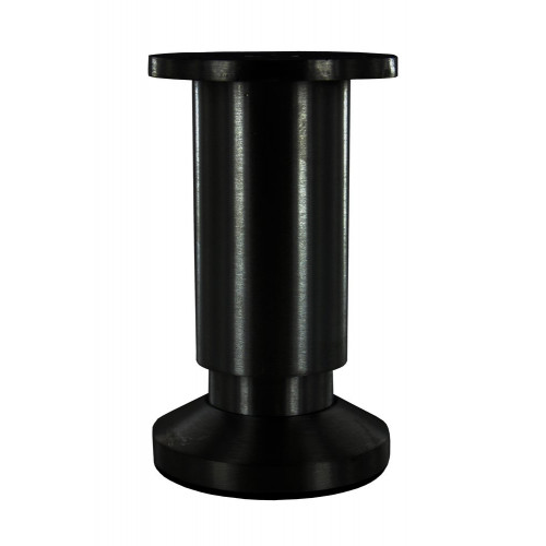Pied de meuble Cime, noir, diamètre 3.8 cm x hauteur 10 cm - Cime