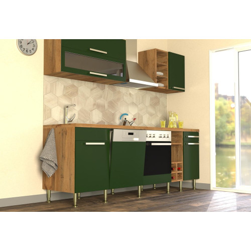 Pied de meuble CIME réglable rond, aluminium or produit sans finition Ht. max 17 - Cime