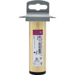 Pied de meuble CIME fixe rond, acier or produit sans finition Ht. max 10 - Cime