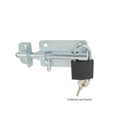 Verroubox porte-cadenas+gâche d16 zing - AFBAT