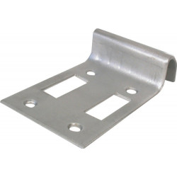 Sabot Portail À Visser Afbat Inox H.30 X L.80 X P.140 Mm de marque AFBAT, référence: B9931700