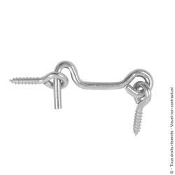 Crochet Fil À Visser Avec Piton, Afbat En Inox Dia. 5 X Lo.160 Mm de marque AFBAT, référence: B9931900