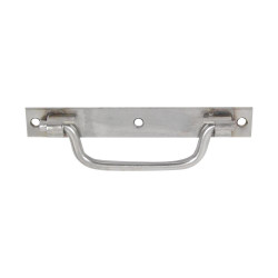 Poignée Sur Platine Avec Bouts Carrés Inox Mat Afbat, H.9.5 X L.140 X P.35 Mm de marque AFBAT, référence: B9932400