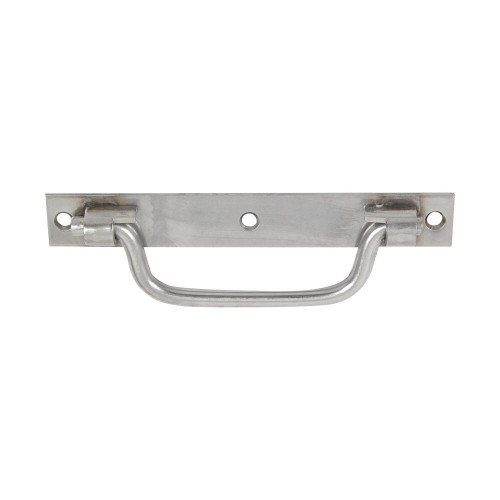 Poignée Sur Platine Avec Bouts Carrés Inox Mat Afbat, H.9.5 X L.140 X P.35 Mm - AFBAT