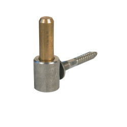 Gond À Visser Inox Brossé, Dia. 16 X Ht. 77 Mm - AFBAT