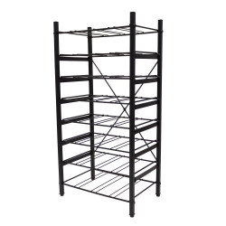 RANGE BOUTEILLES SUPERPOSABLE METAL BRIDGE POUR 32 BOUTEILLES - BOX & BEYOND