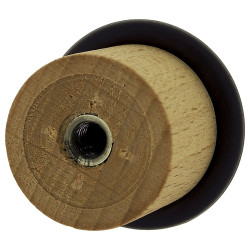 Lot de 4 butées de porte à coller bois ALPERTEC effet bois - ALPERTEC