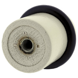 Lot de 4 butées de porte à coller bois ALPERTEC blanc - ALPERTEC