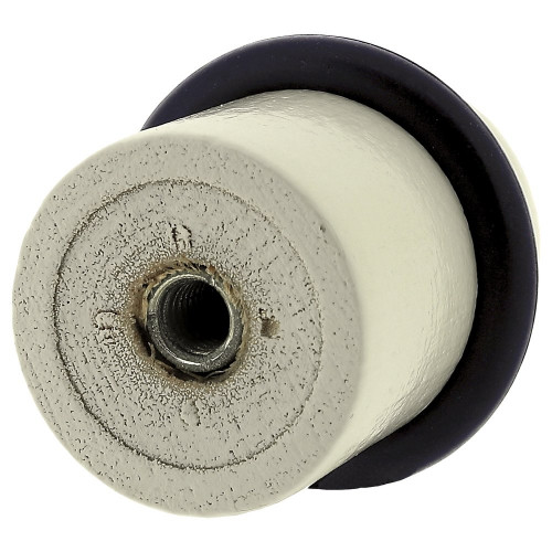 Lot de 4 butées de porte à coller bois ALPERTEC blanc - ALPERTEC