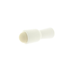 Lot de 2 butées de porte à visser bois ALPERTEC blanc - ALPERTEC