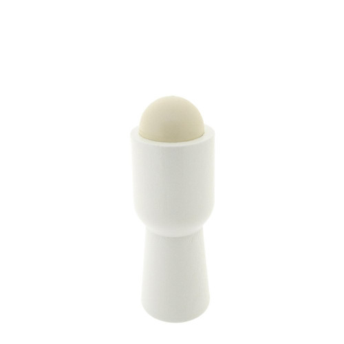 Lot de 2 butées de porte à visser bois ALPERTEC blanc - ALPERTEC