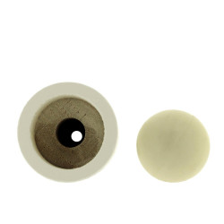 Lot de 2 butées de porte à visser bois ALPERTEC blanc - ALPERTEC