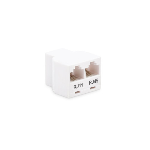 Raccord RJ11 F/ RJ11 F+ RJ45 F - Metronic
