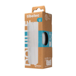 Douille e27 + cache effet marbre blanc tibelec - TIBELEC