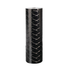 Douille e27 + cache effet matelasse noir tibelec de marque TIBELEC, référence: B9941000
